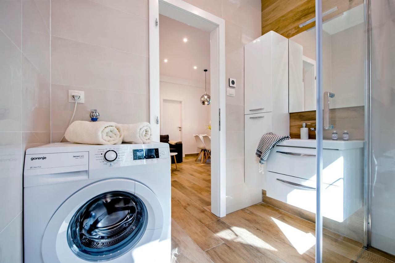 Apartmani Brajkovic Rovigno Esterno foto